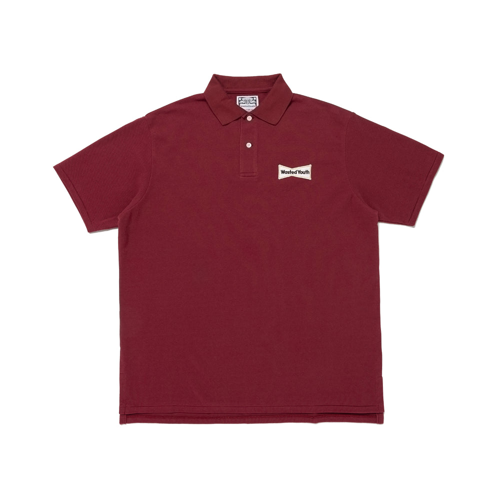 Wasted Youth BIG POLO SHIRT RD-A