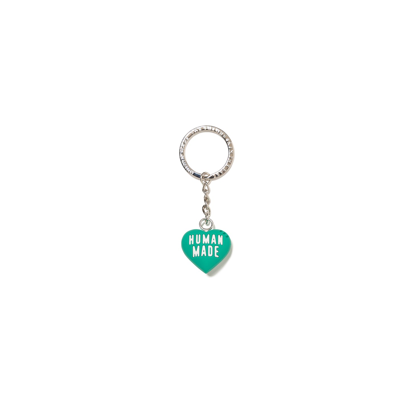 HUMAN MADE HEART RUBBER KEYCHAIN BL-B