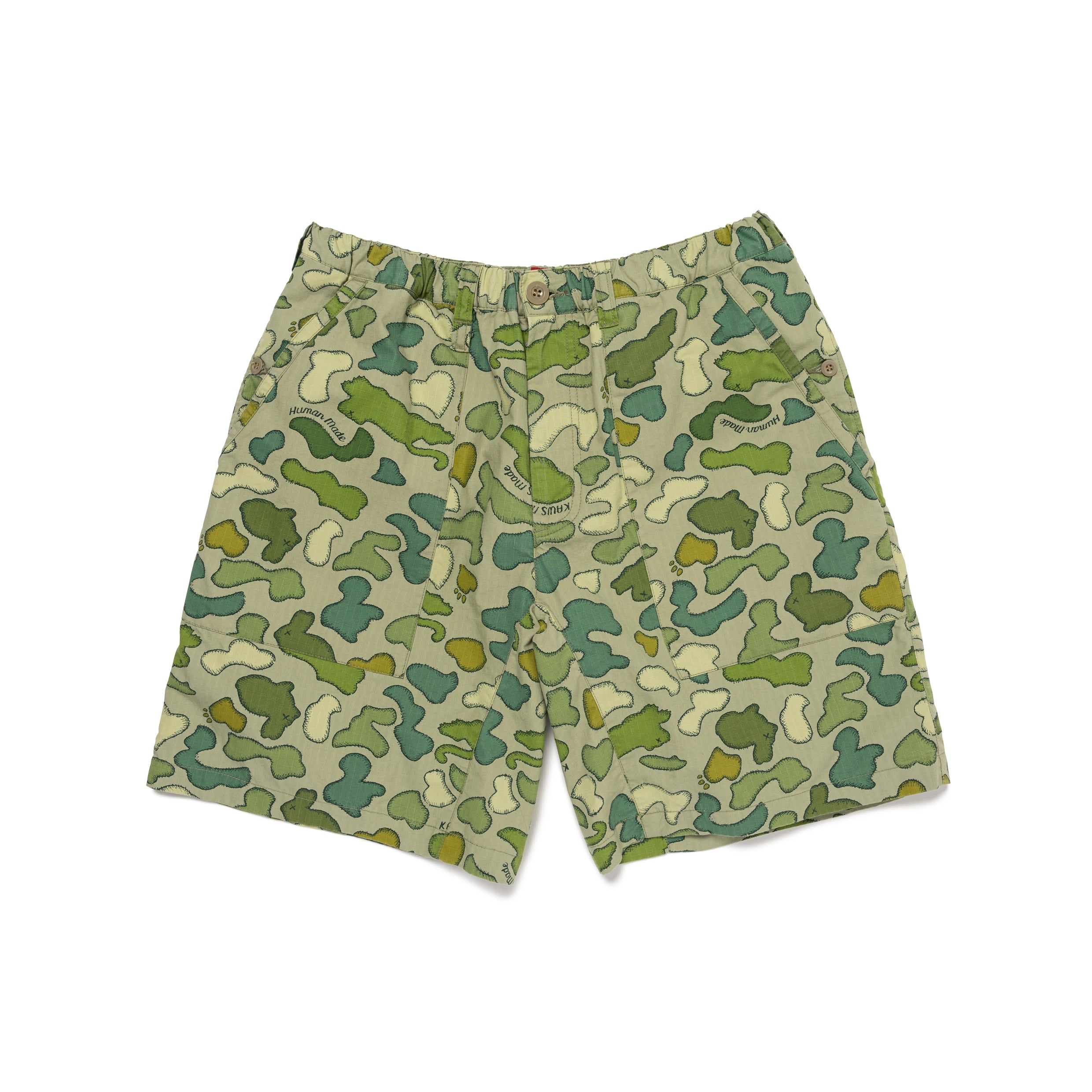 KAWS MADE CAMO SHORTS