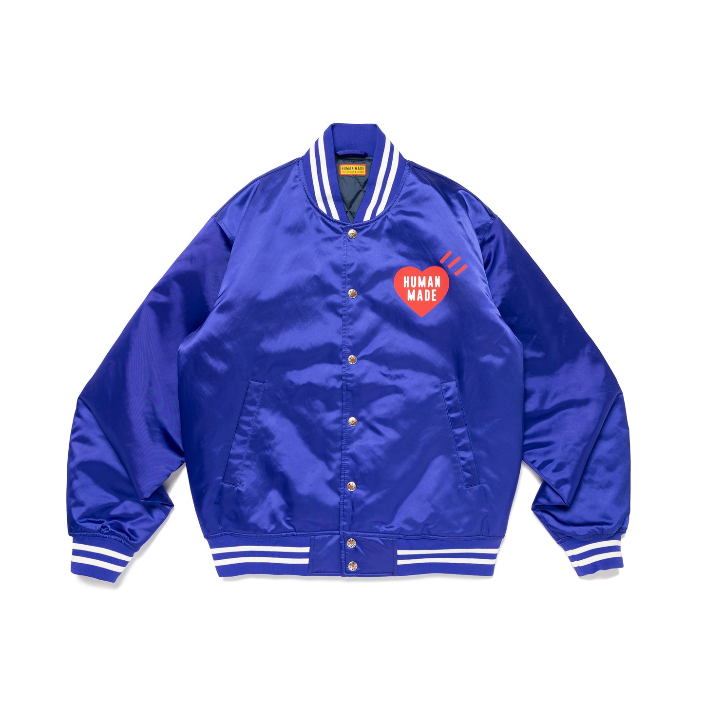 HUMAN MADE NYLON STADIUM JACKET BL-A