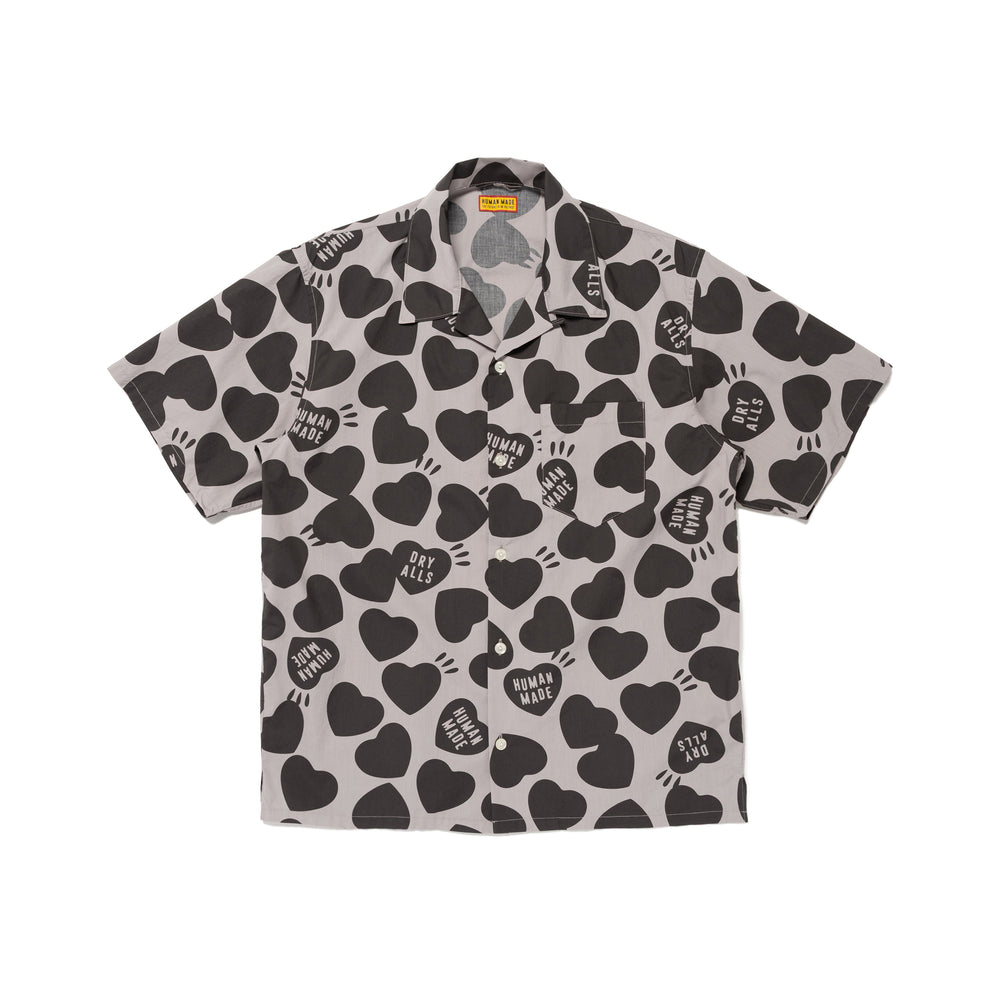 HUMAN MADE HEART ALOHA SHIRT GY-A