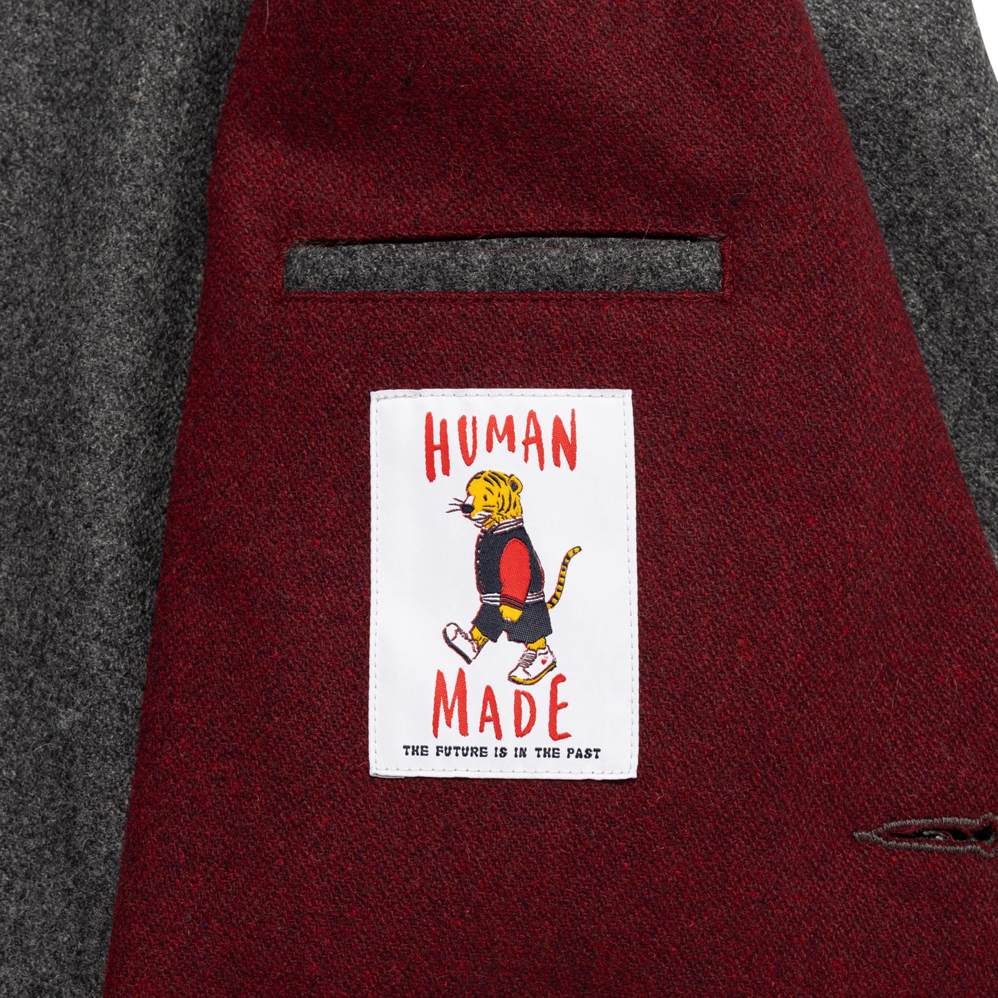 HUMAN MADE WOOL BLENDED JACKET GY-E