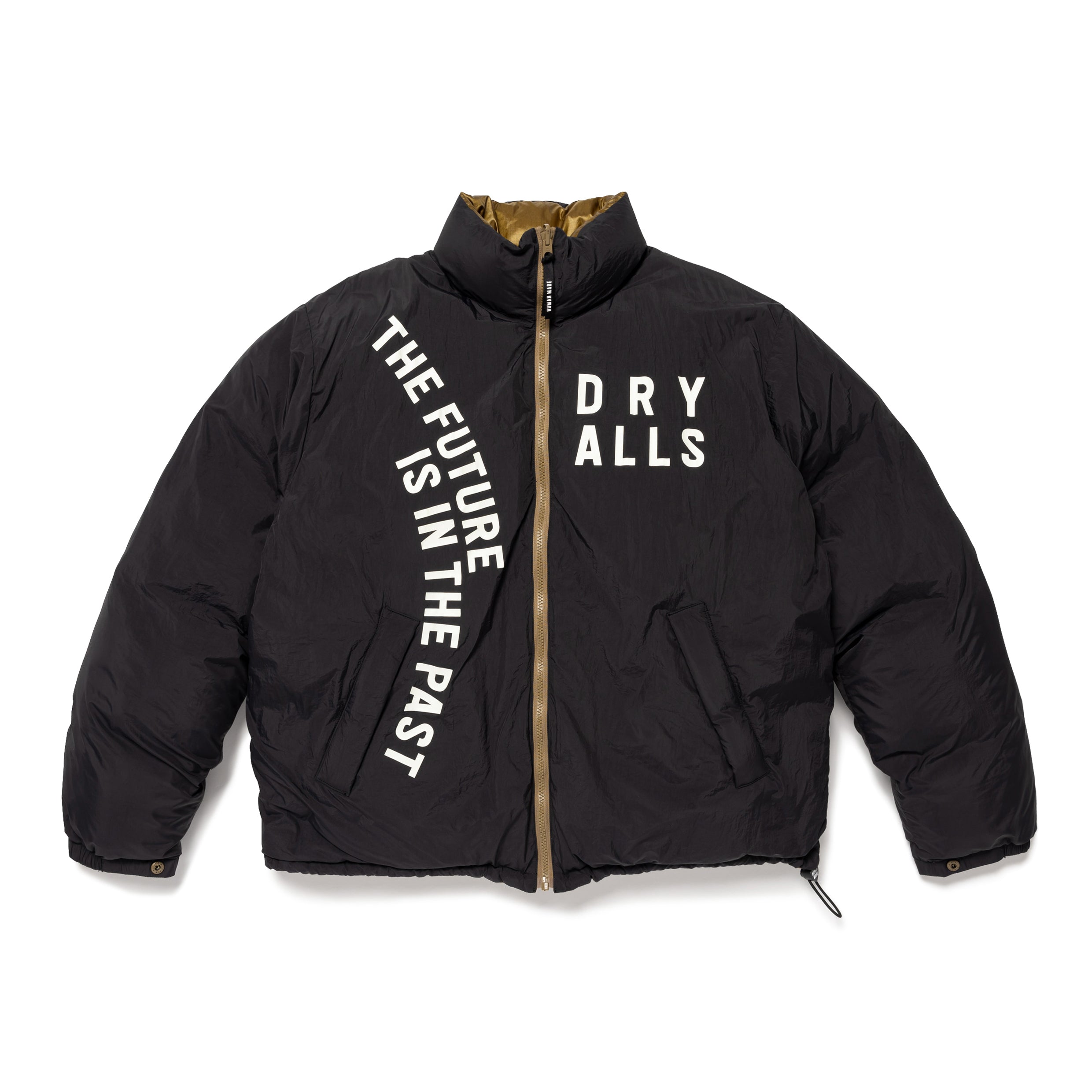 HUMAN MADE ブラックナイロンジャケット HUMAN MADE REVERSIBLE DOWN JACKET – HUMAN MADE Inc.
