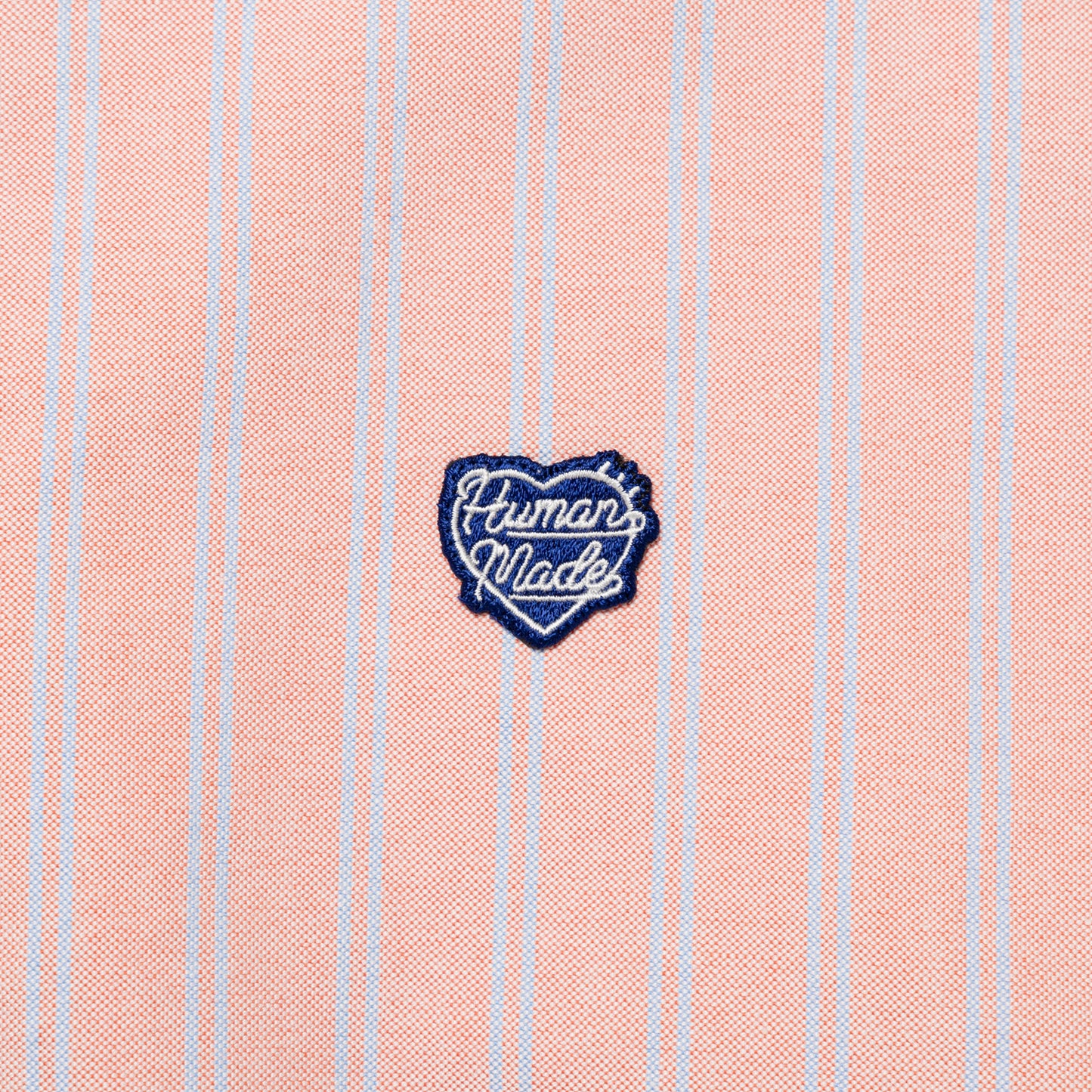 HUMAN MADE STRIPED OXFORD BD LS SHIRT RD-D