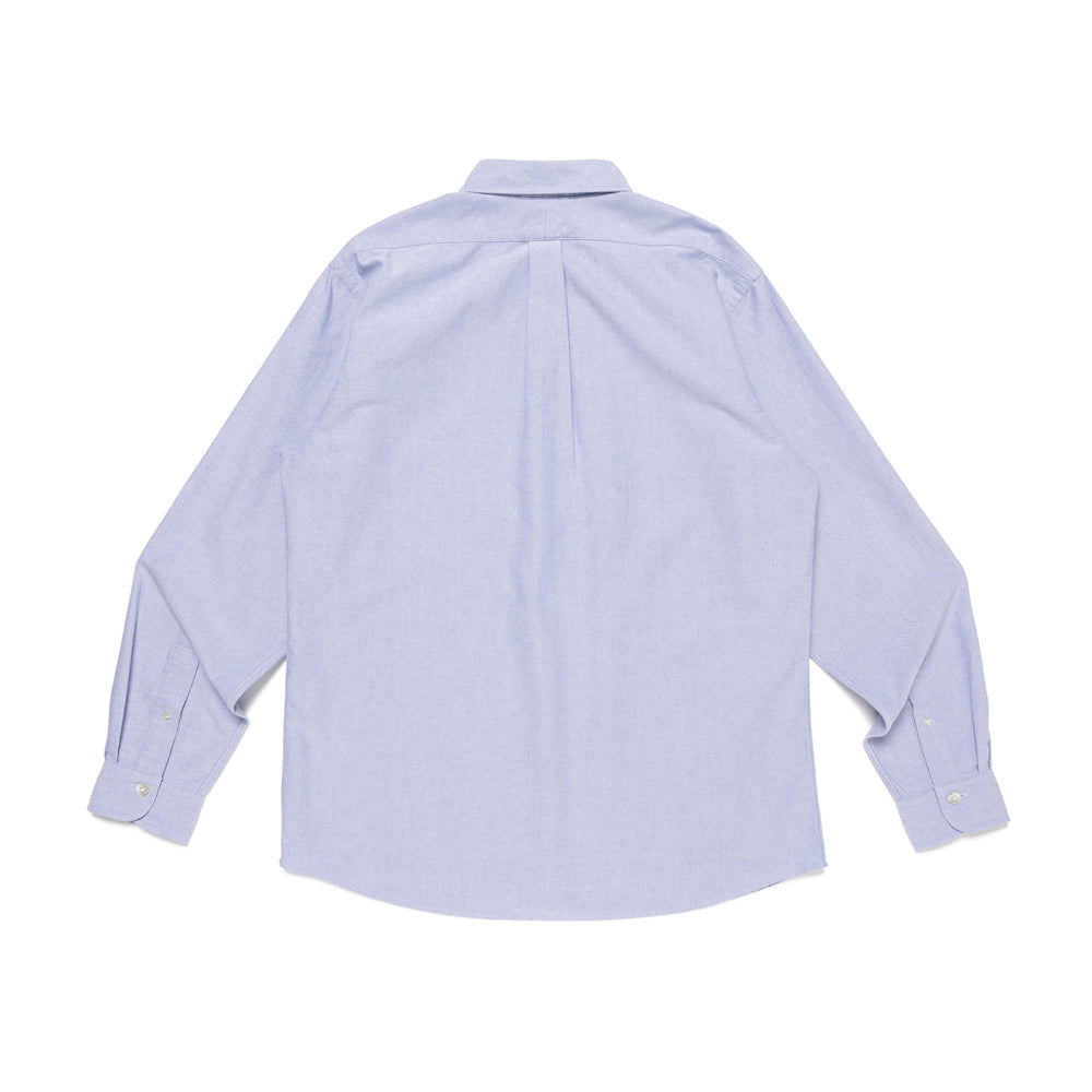 HUMAN MADE  OXFORD BD L/S SHIRT BL-B