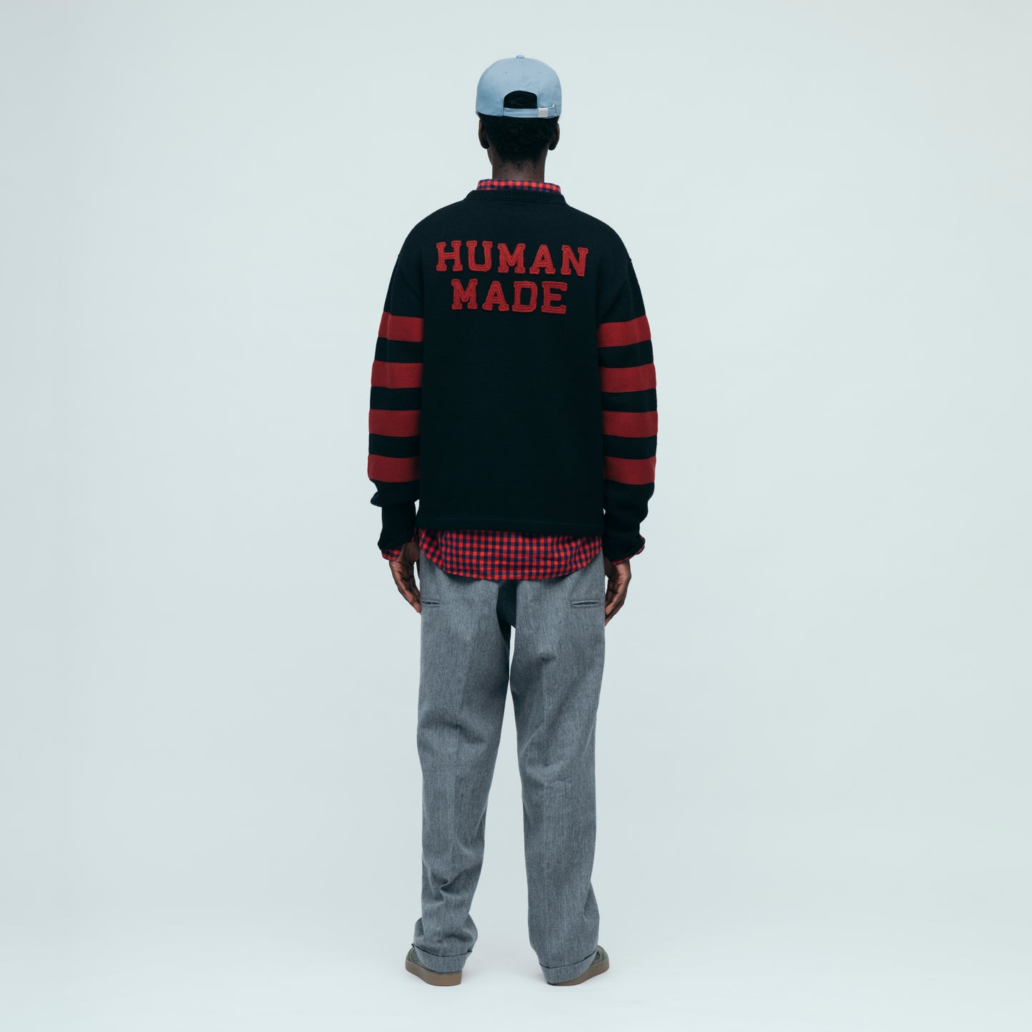 HUMAN MADE SPORTS KNIT SWEATER BK-2