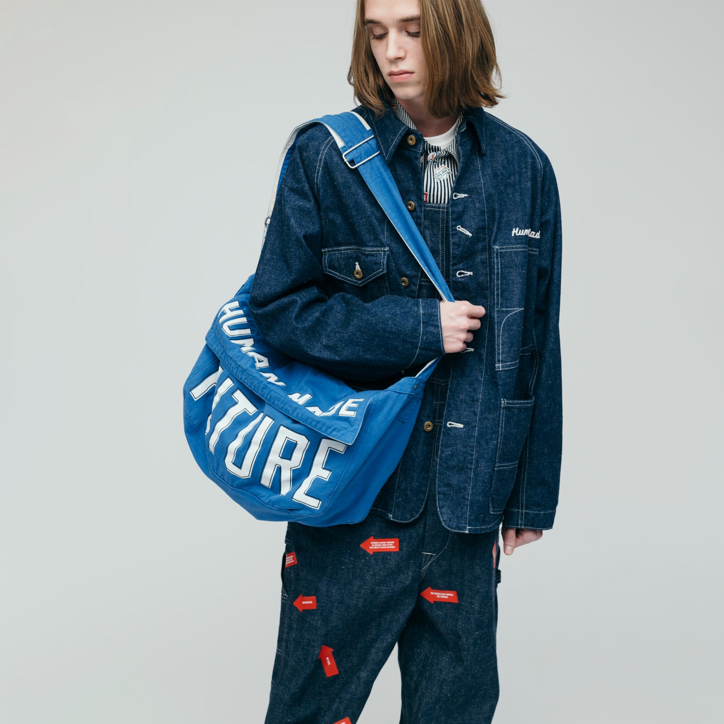HUMAN MADE SOUVENIR COVERALL JACKET IN-1