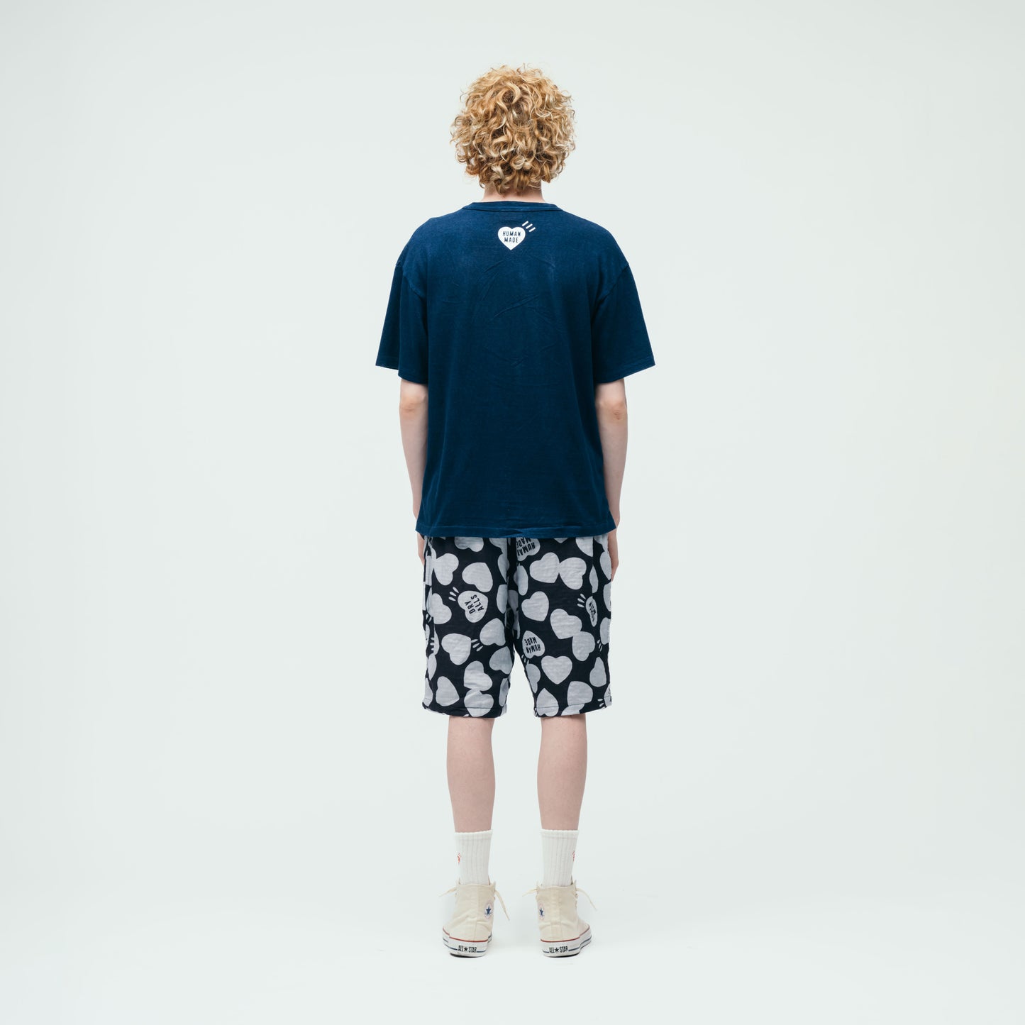 HUMAN MADE INDIGO DYED T-SHIRT IN-2