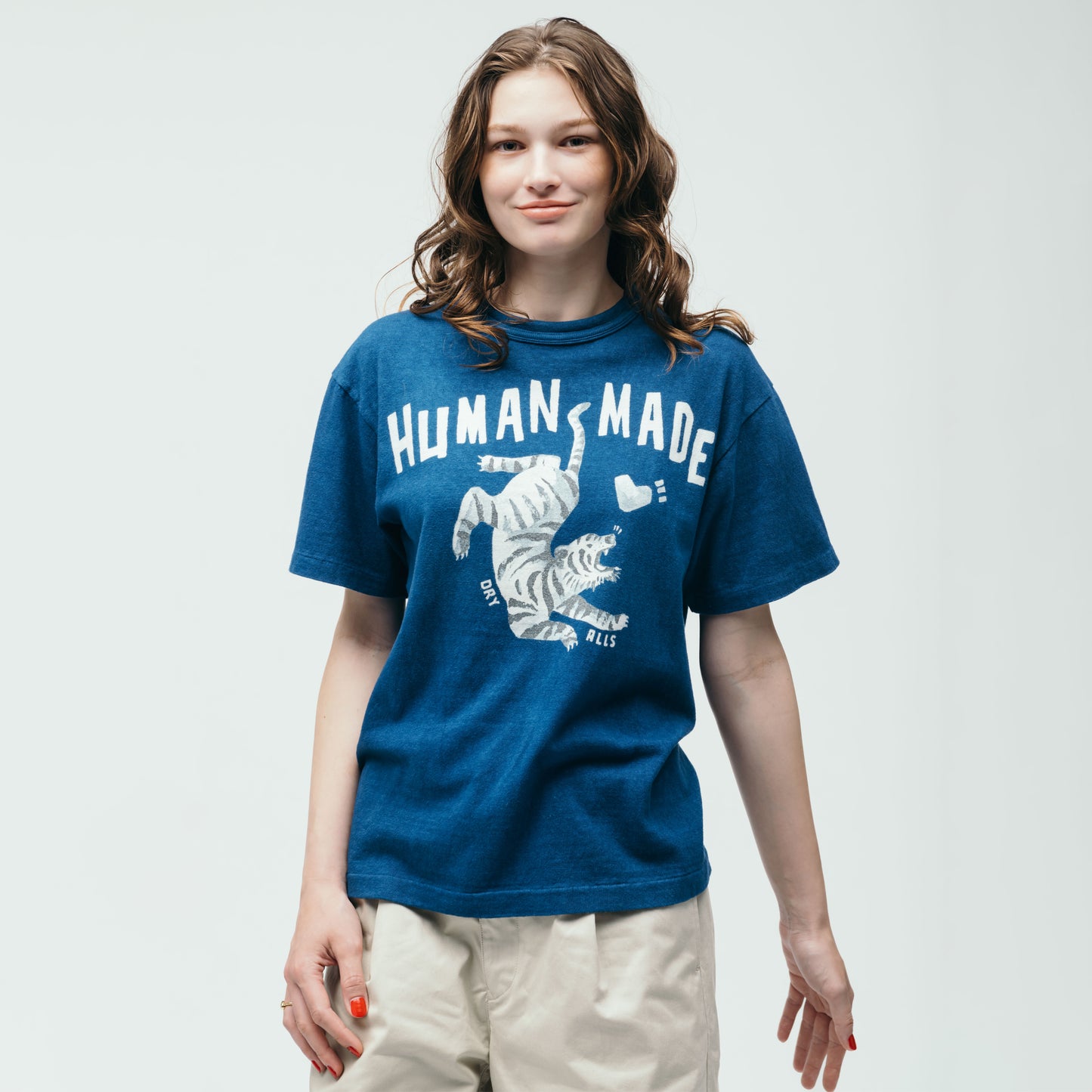 HUMAN MADE INDIGO DYED T-SHIRT IN-3