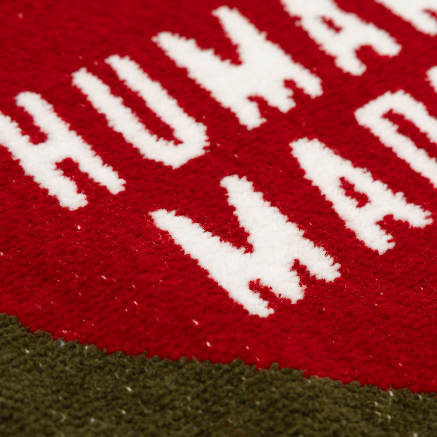 HUMAN MADE CHENILLE WOVEN HANDKERCHIEF GR-C
