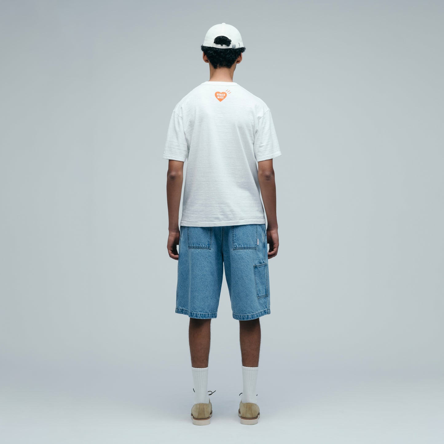 HUMAN MADE 6PANEL LINEN CAP WH-2