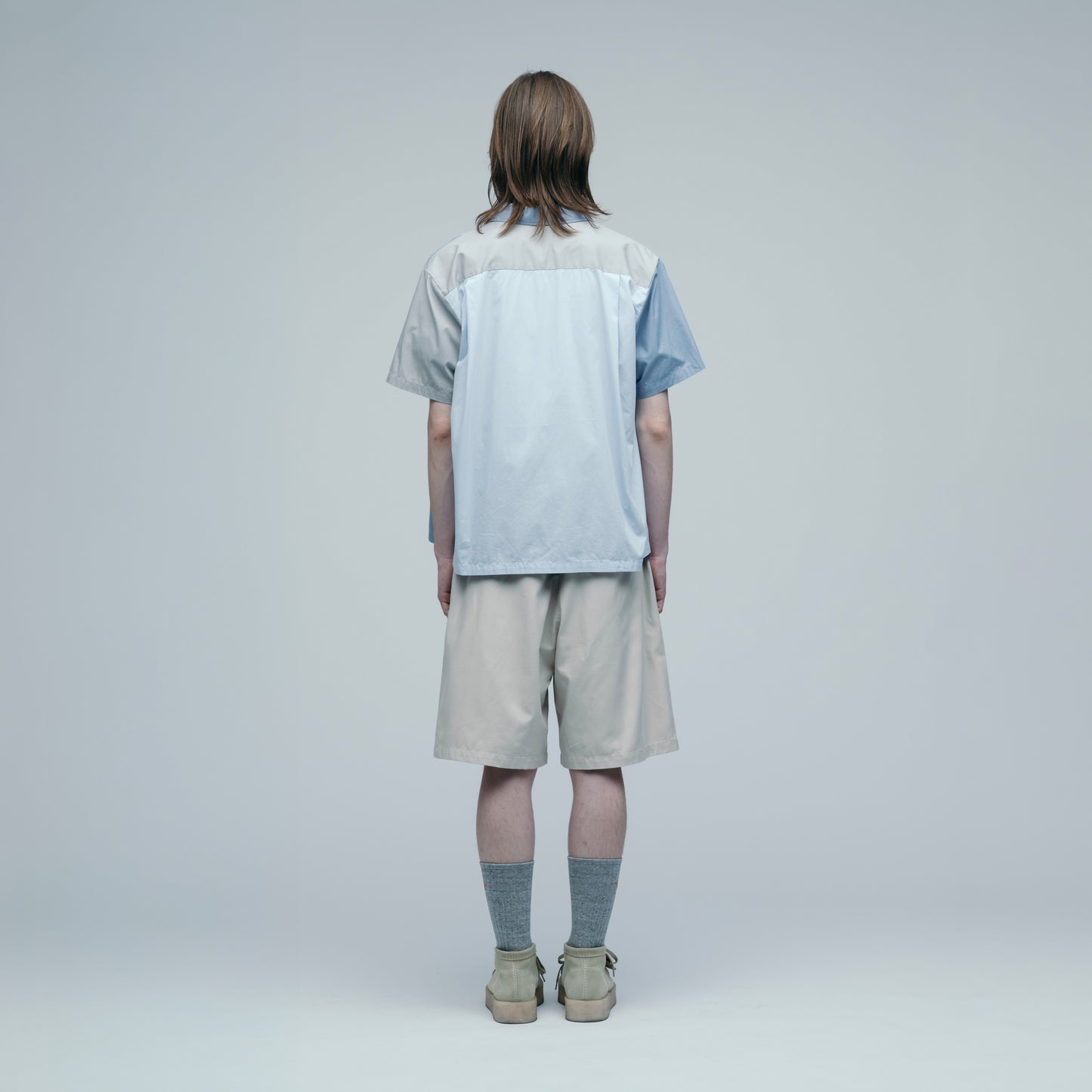 HUMAN MADE PANEL SHIRT BL-2