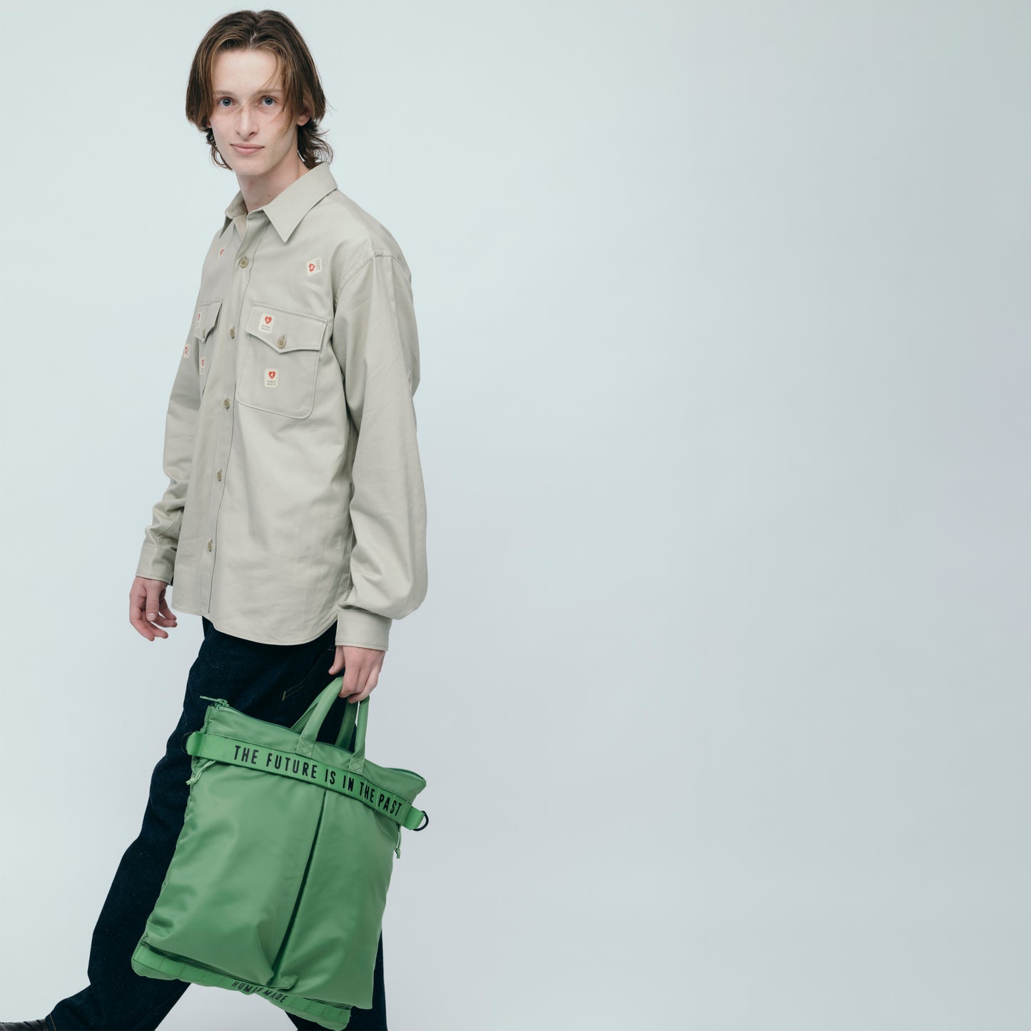 HUMAN MADE MILITARY WORK SHIRT BG-3