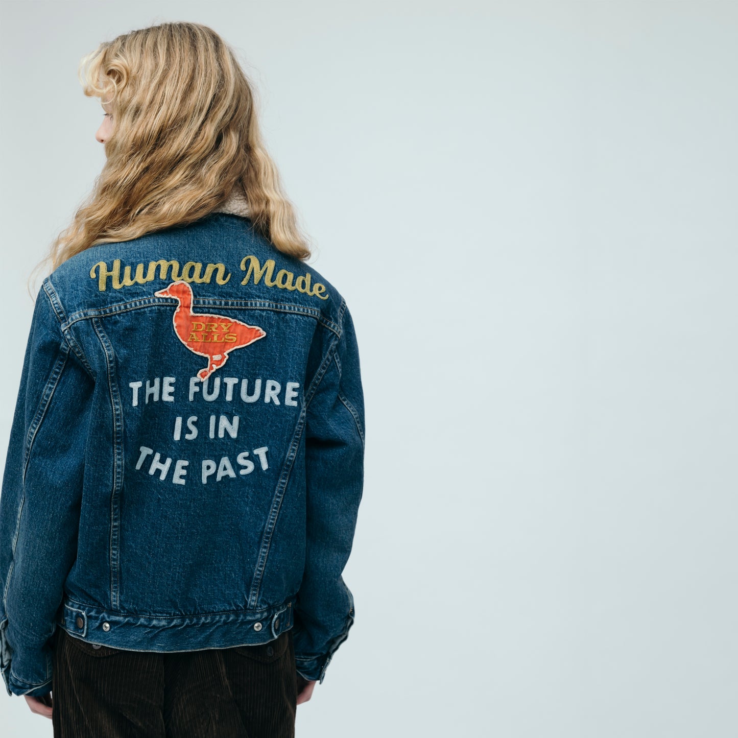 HUMAN MADE BOA LINED DENIM JACKET IN-4