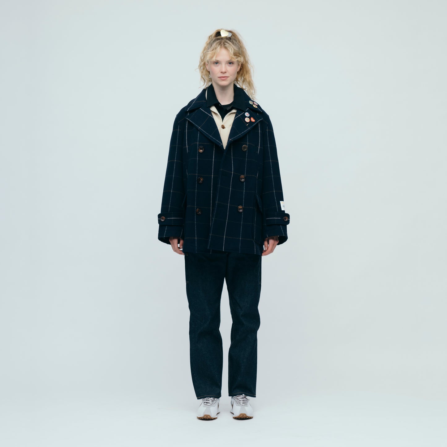 HUMAN MADE WOOL COAT NY-1