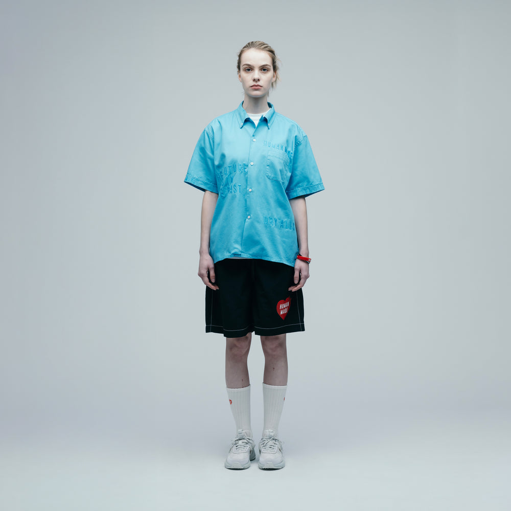 HUMAN MADE OPEN COLLAR BD SHIRT BL-1