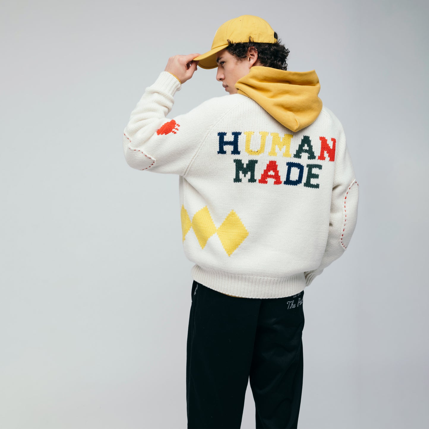 HUMAN MADE LOWGAUGE KNIT SWEATER WH-4