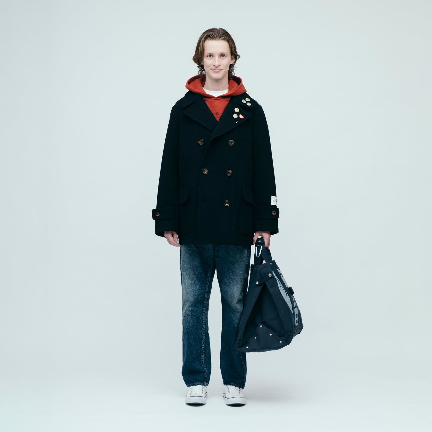 HUMAN MADE WOOL COAT BK-1