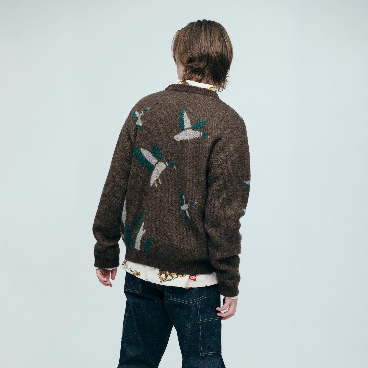 GRAPHIC KNIT SWEATER