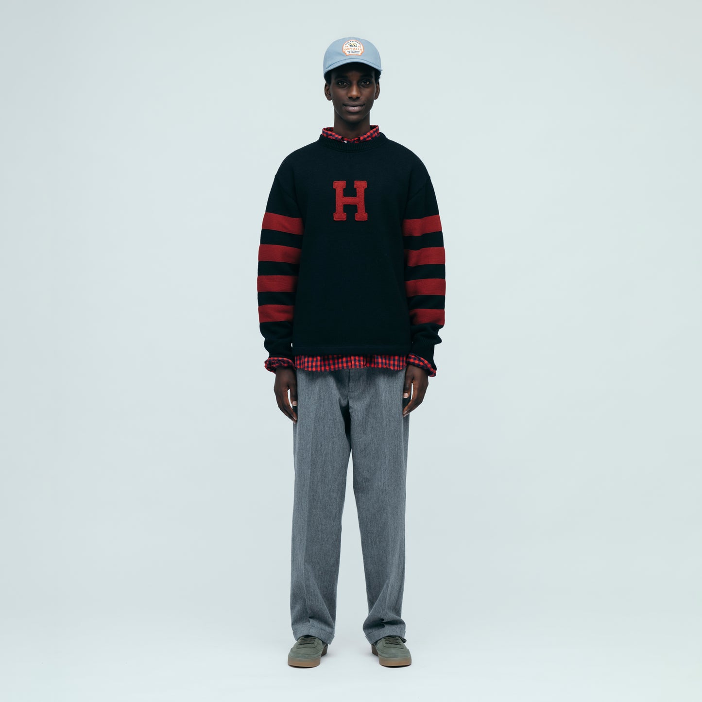 HUMAN MADE SPORTS KNIT SWEATER BK-1