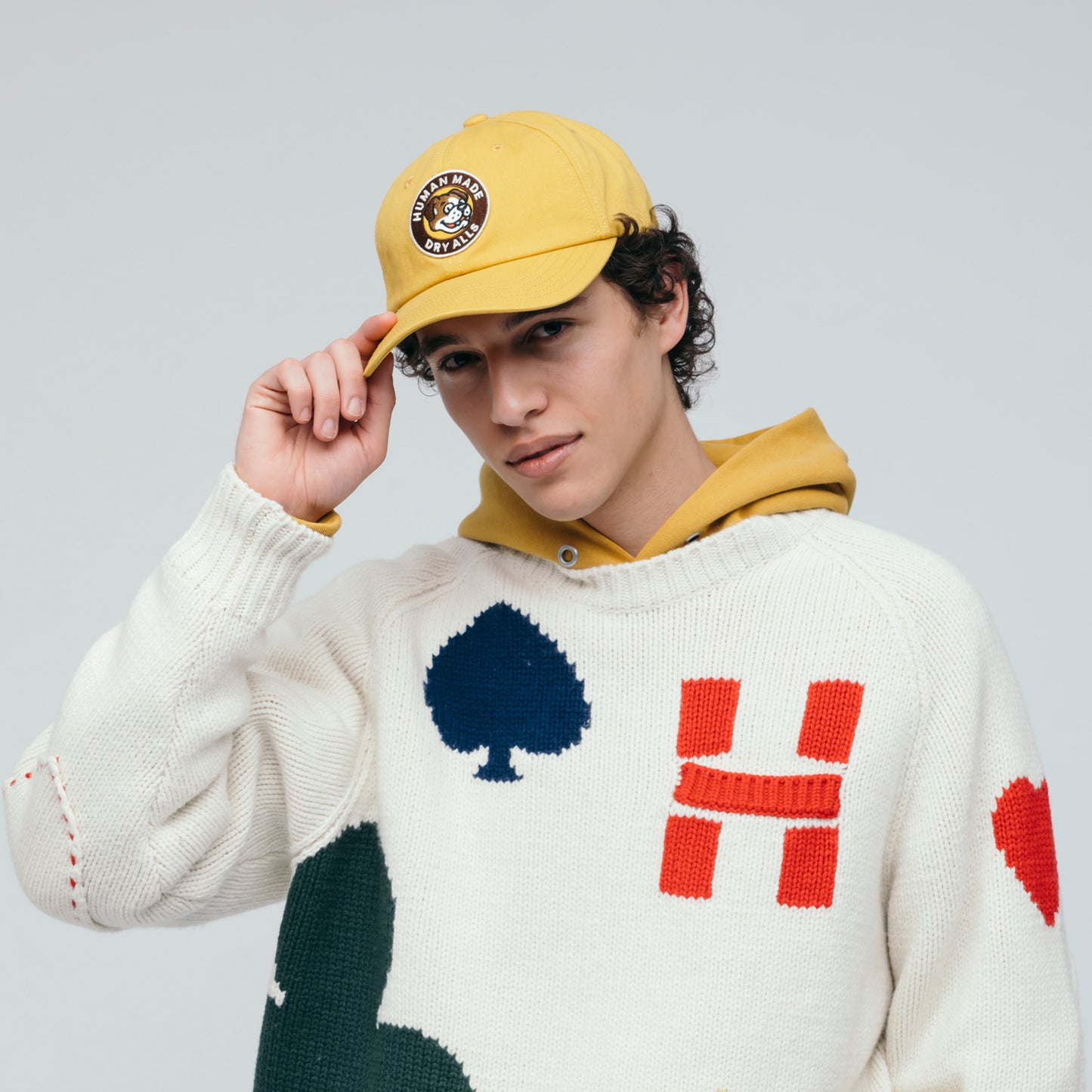 HUMAN MADE 6PANEL TWILL CAP YE-3