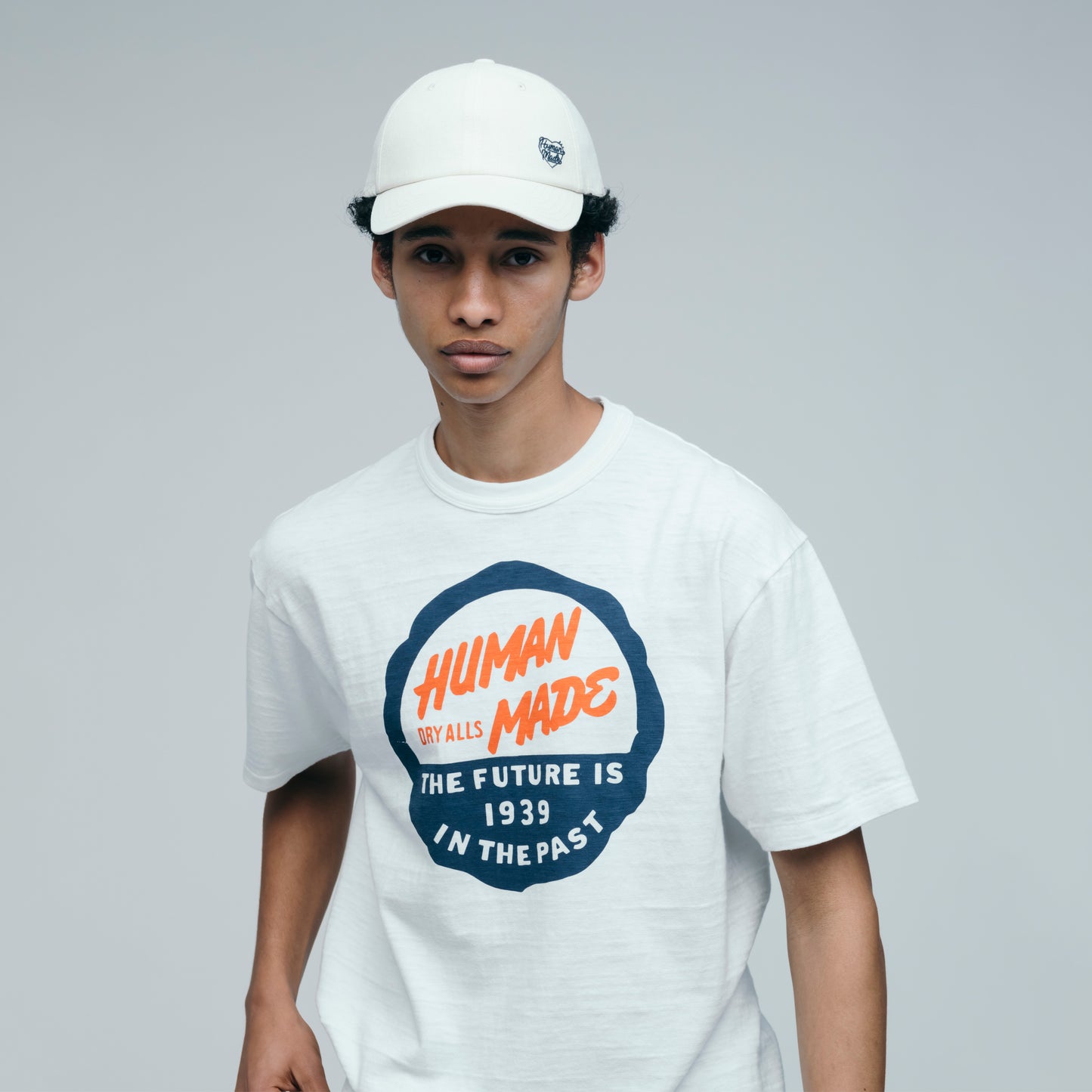 HUMAN MADE 6PANEL LINEN CAP WH-3