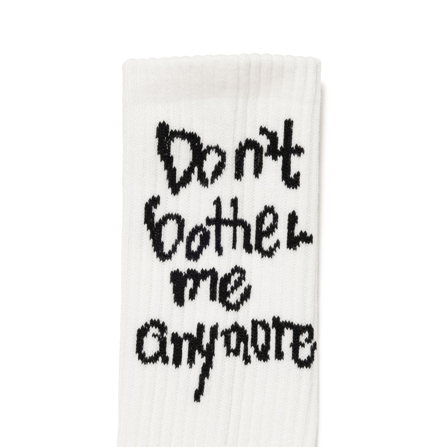 Wasted Youth JACQUARD LOGO SOCKS WH-C