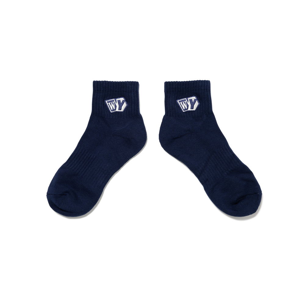 Wasted Youth SHORT PILE SOCKS NY-B