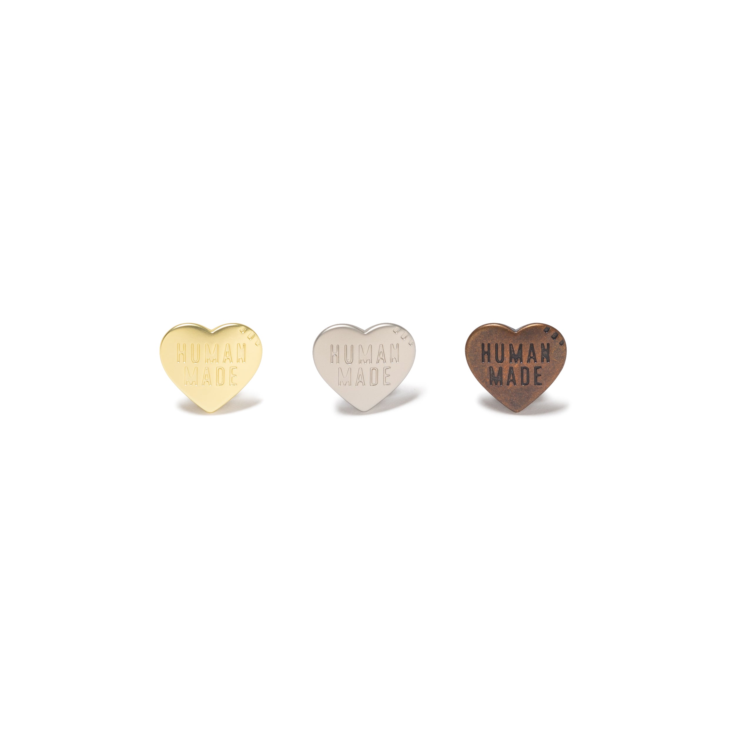 HUMAN MADE HEART PINS 5SET-