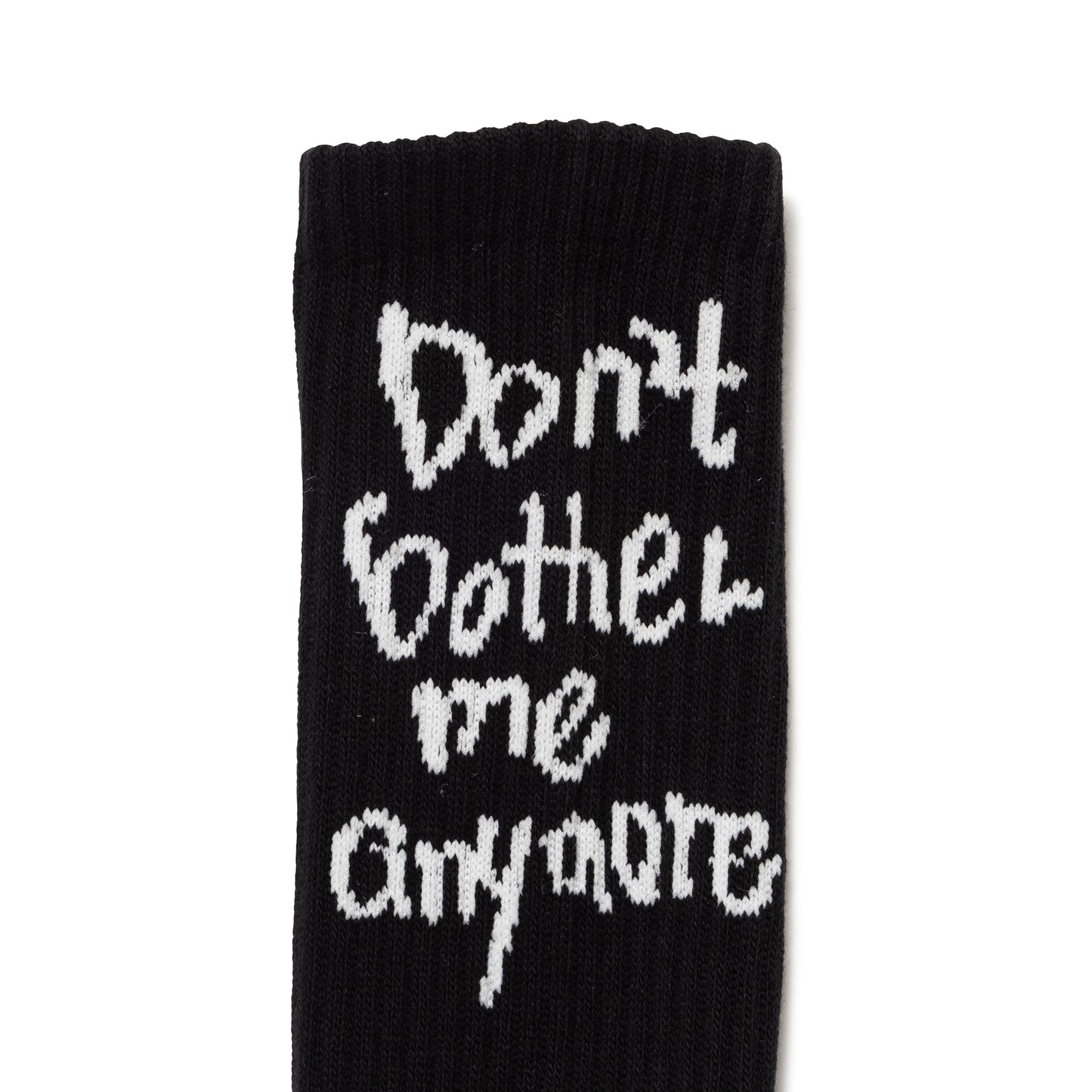 Wasted Youth JACQUARD LOGO SOCKS BK-C