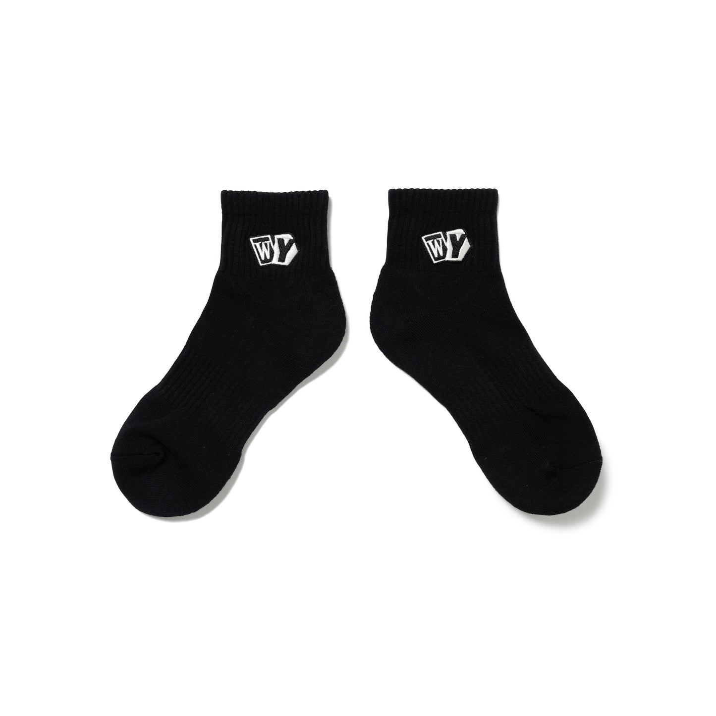 Wasted Youth SHORT PILE SOCKS BK-B