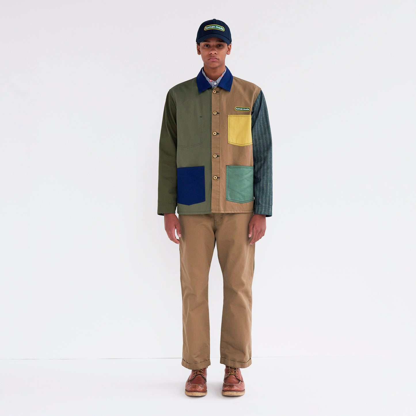 HUMAN MADE CRAZY PAINTER PANTS BG-E