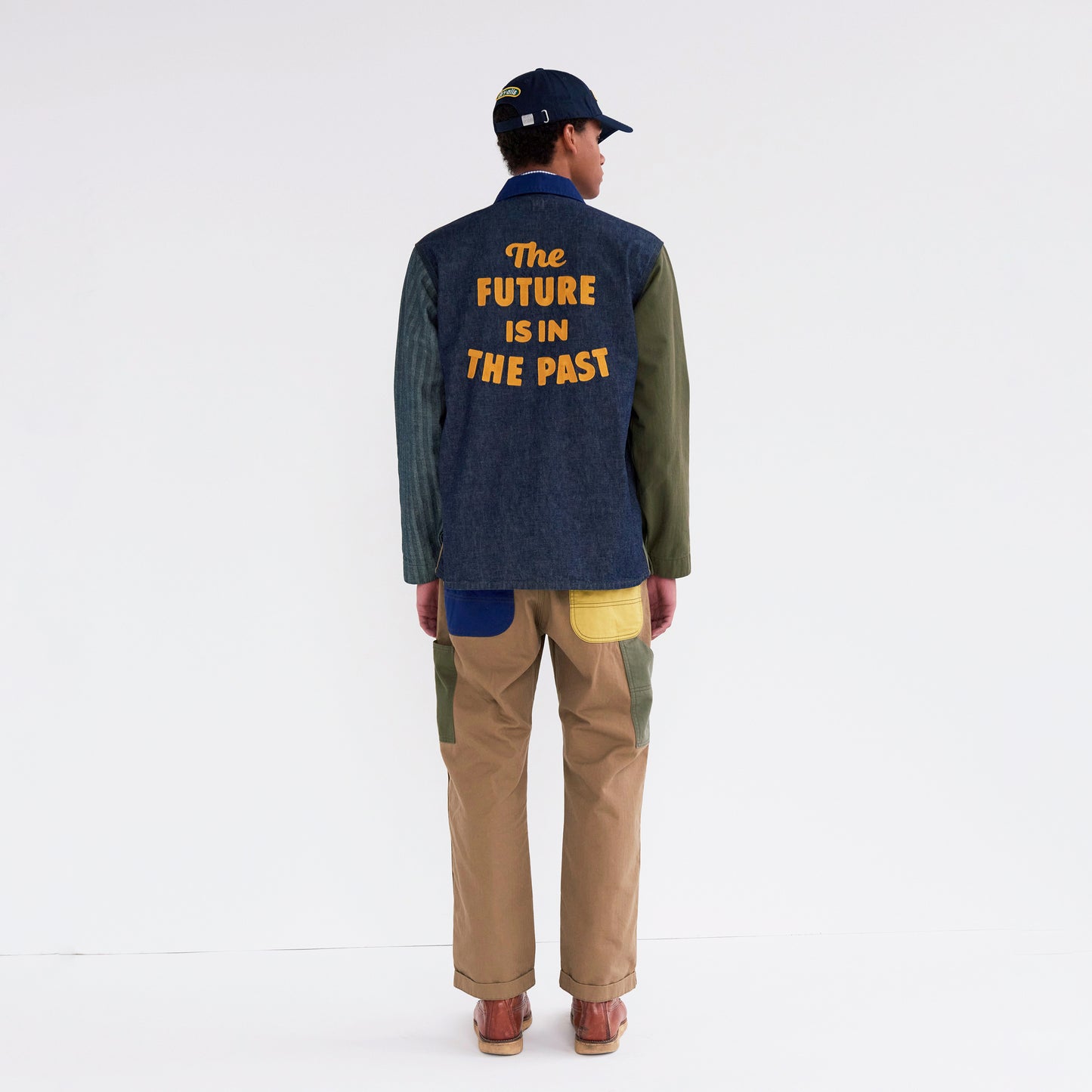 HUMAN MADE CRAZY PAINTER PANTS BG-F