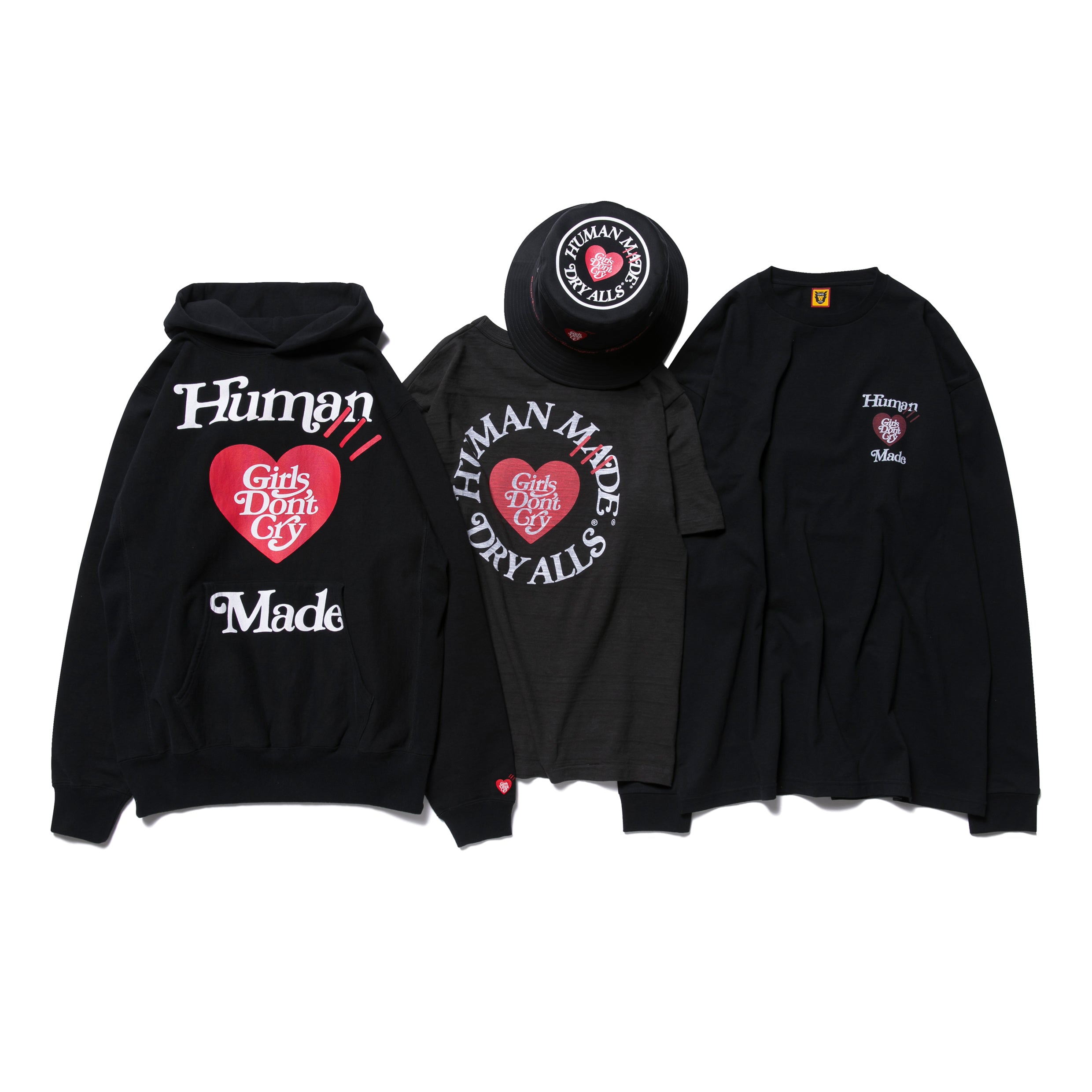 HUMAN MADE×Girls Don’t Cry Mサイズ HUMAN MADE x Girls Don't Cry 6PANEL CAP】 RELEASE DATE : 11
