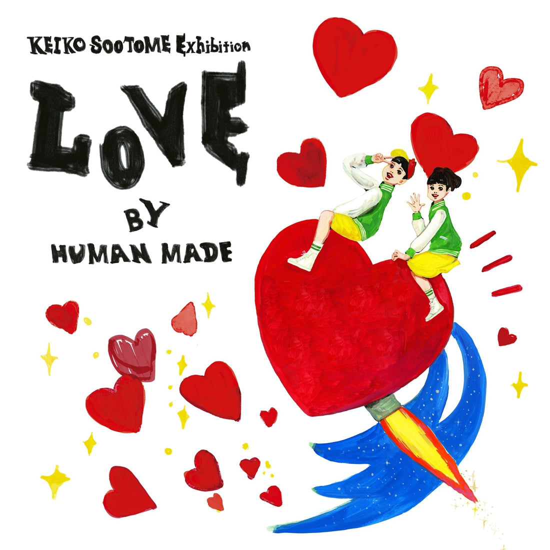 五月女ケイ子個展『LOVE』by HUMAN MADEをOTSUMO PLAZAにて開催