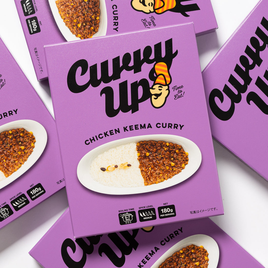 CURRY UPのレトルトカレー第2弾 「CURRY UP CHICKEN KEEMA CURRY」発売のお知らせ