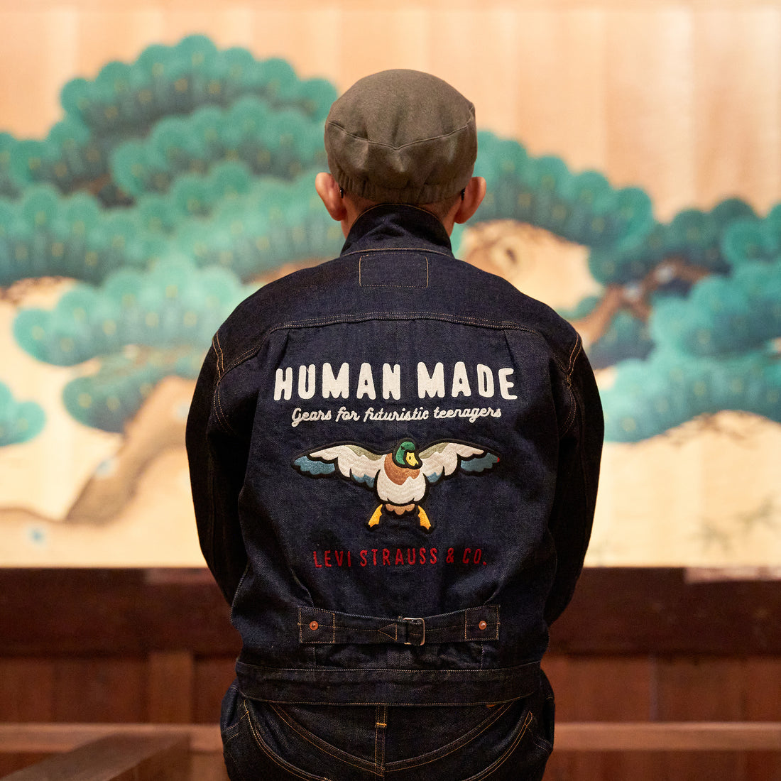 L LEVI'S X HUMAN MADE 506 TRUCKER JACKET