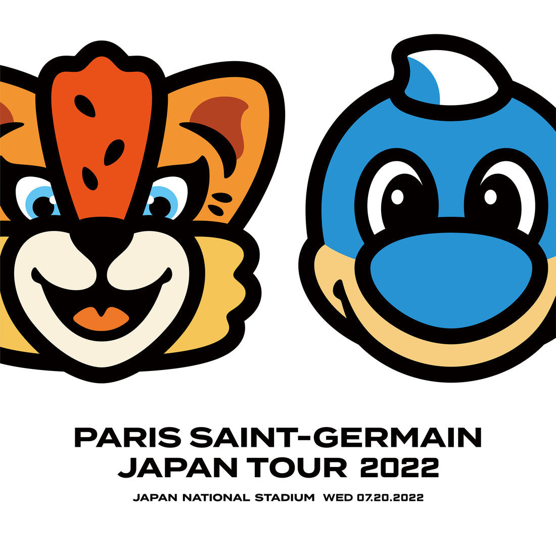 パリ・サン=ジェルマン ジャパンツアー 2022 のスペシャルポスターを NIGO がデザイン