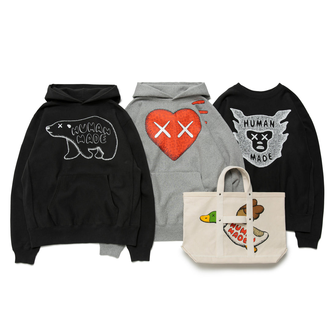 SWEATSHIRT KAWS #2 HUMAN MADE ヒューマンメイドSWEATSHIRTKAWS ...