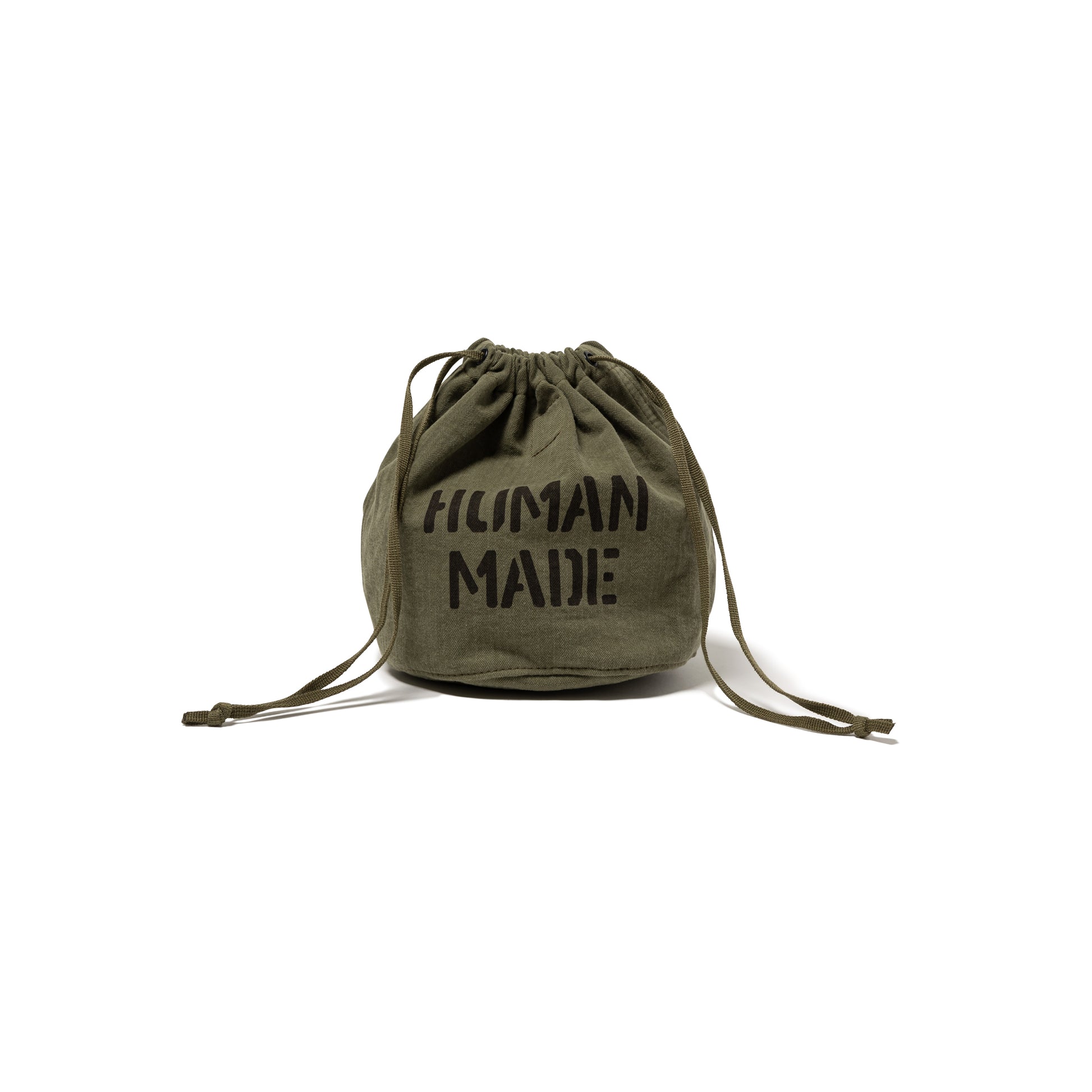 HUMAN MADE DRAWSTRING BAG OD-B