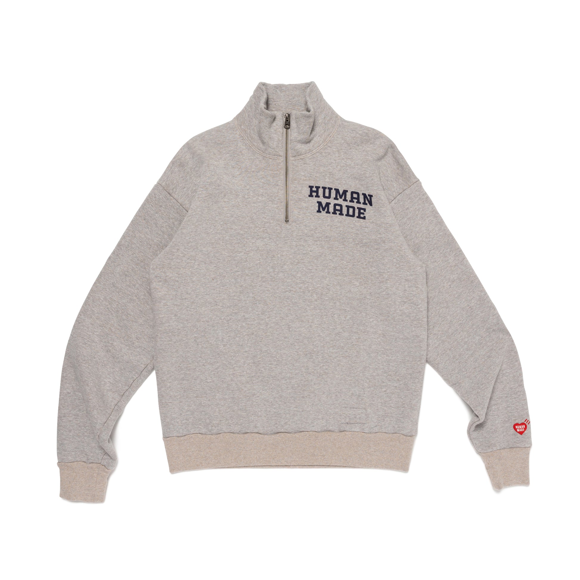 HUMANMADE スウェット HUMAN MADE HALF-ZIP SWEATSHIRT – HUMAN MADE Inc.