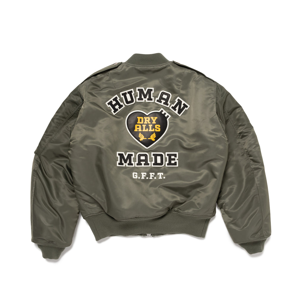 HUMAN MADE FLIGHT JACKET OD-B