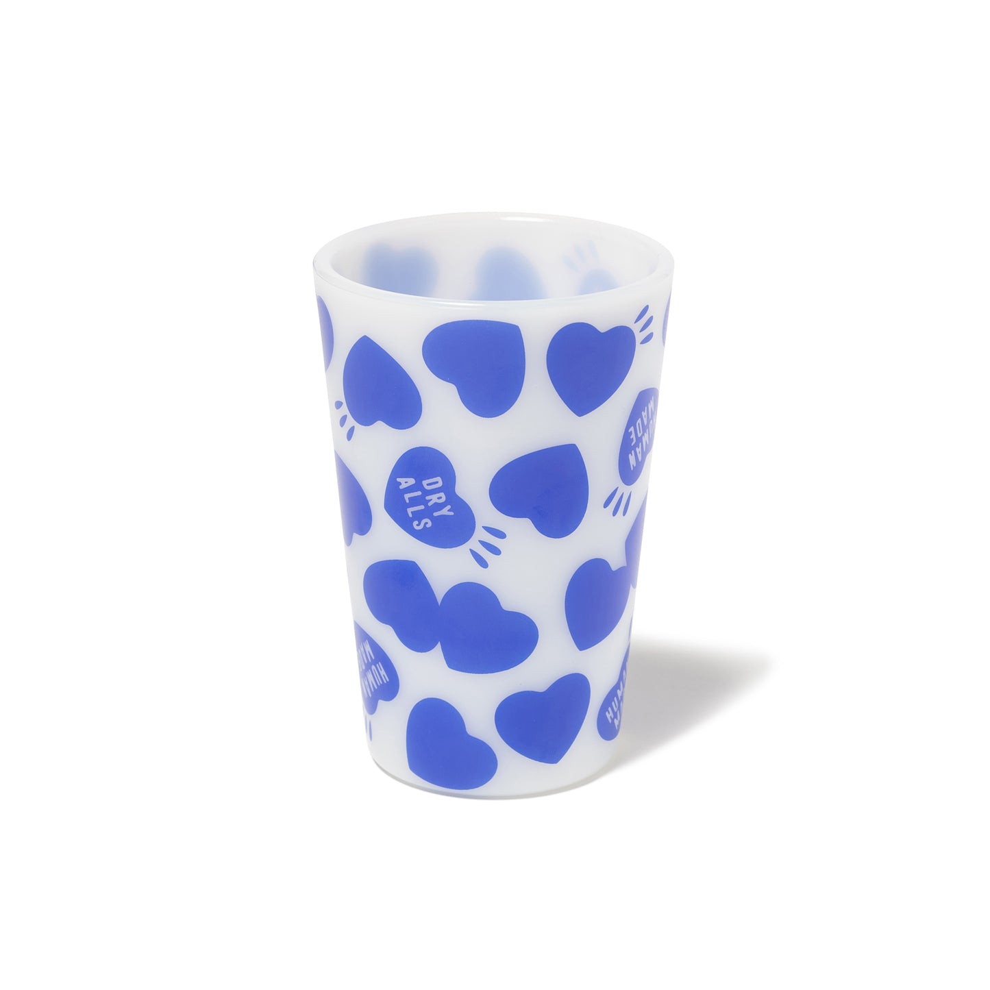 HUMAN MADE HEART PATTERN TUMBLER BL-B