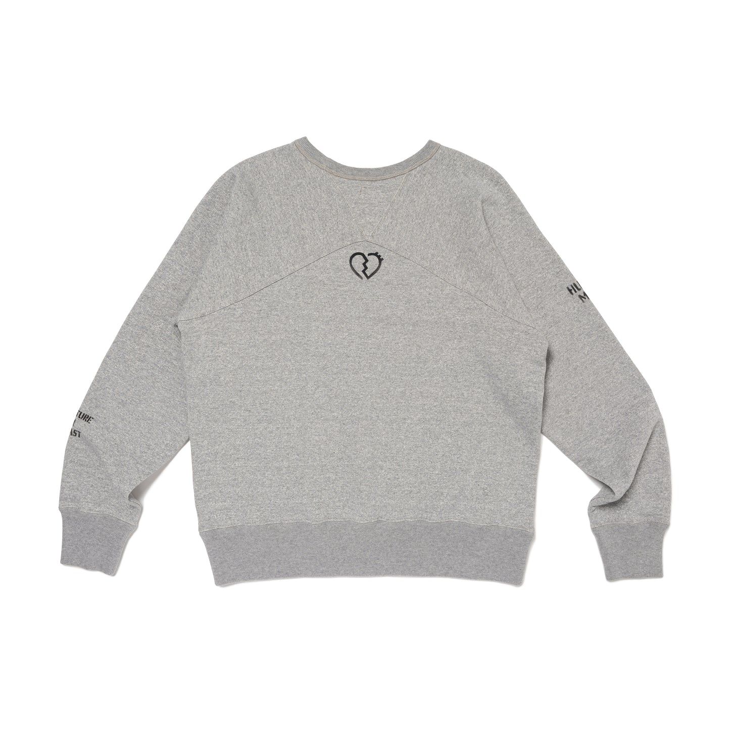 HUMAN MADE CREWNECK SWEATSHIRT GY-B