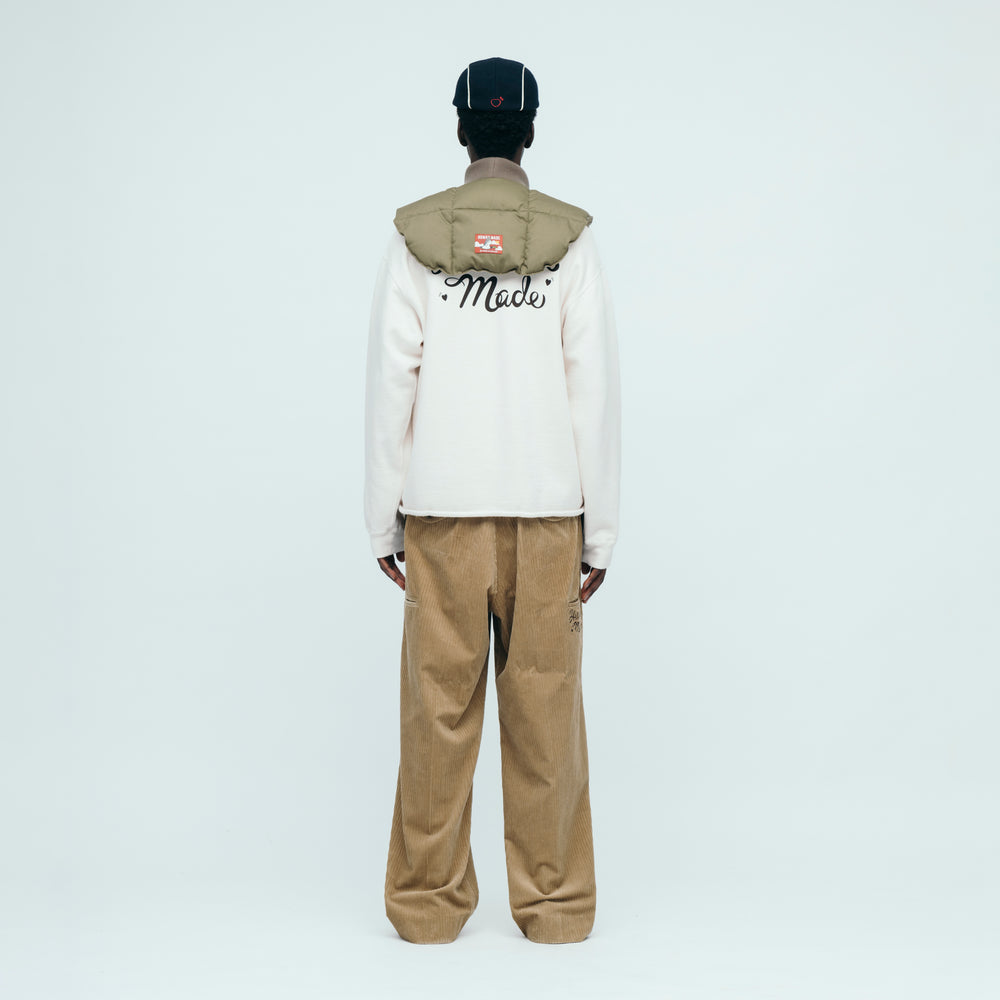 HUMAN MADE  DOWN NECK WARMER  