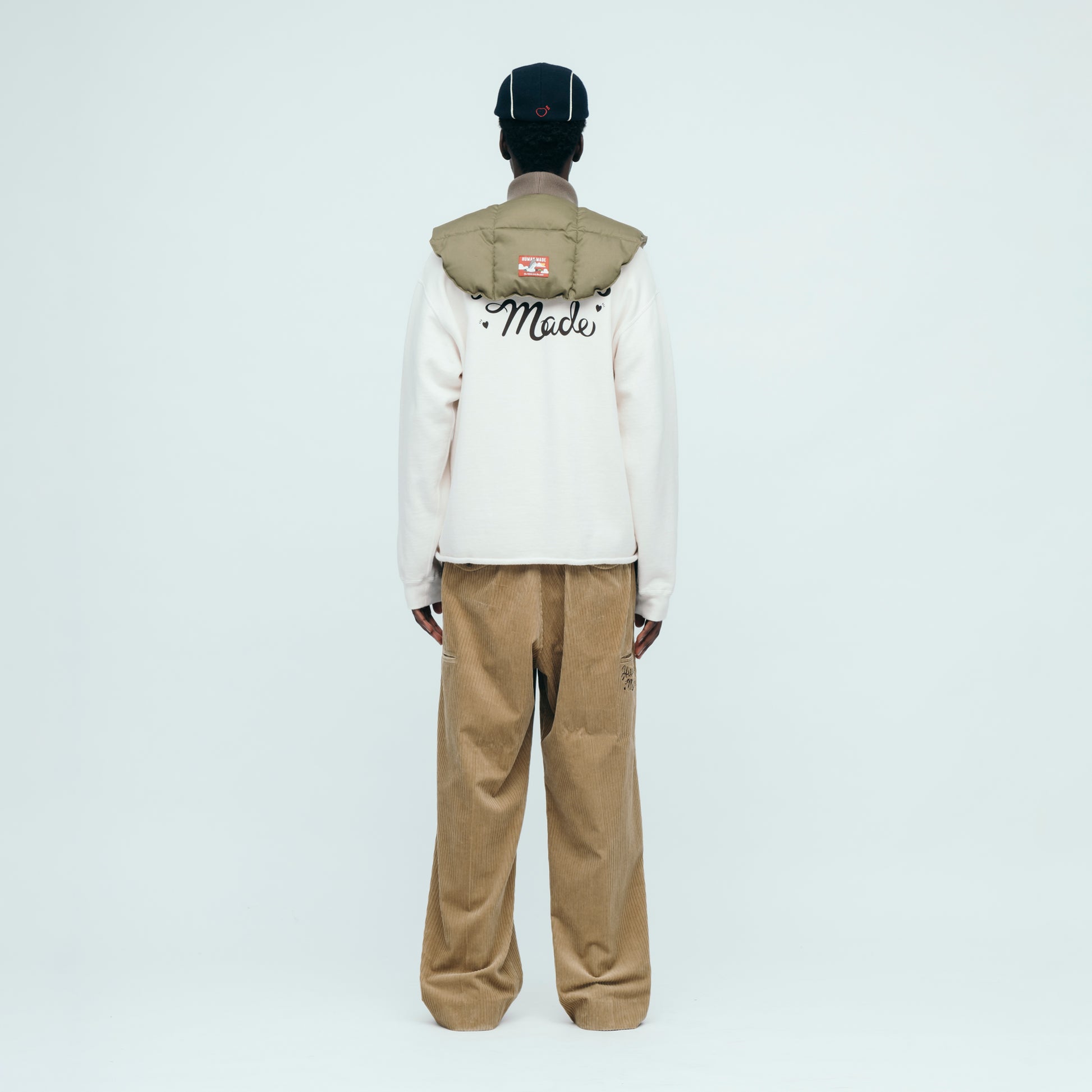 HUMAN MADE  DOWN NECK WARMER  