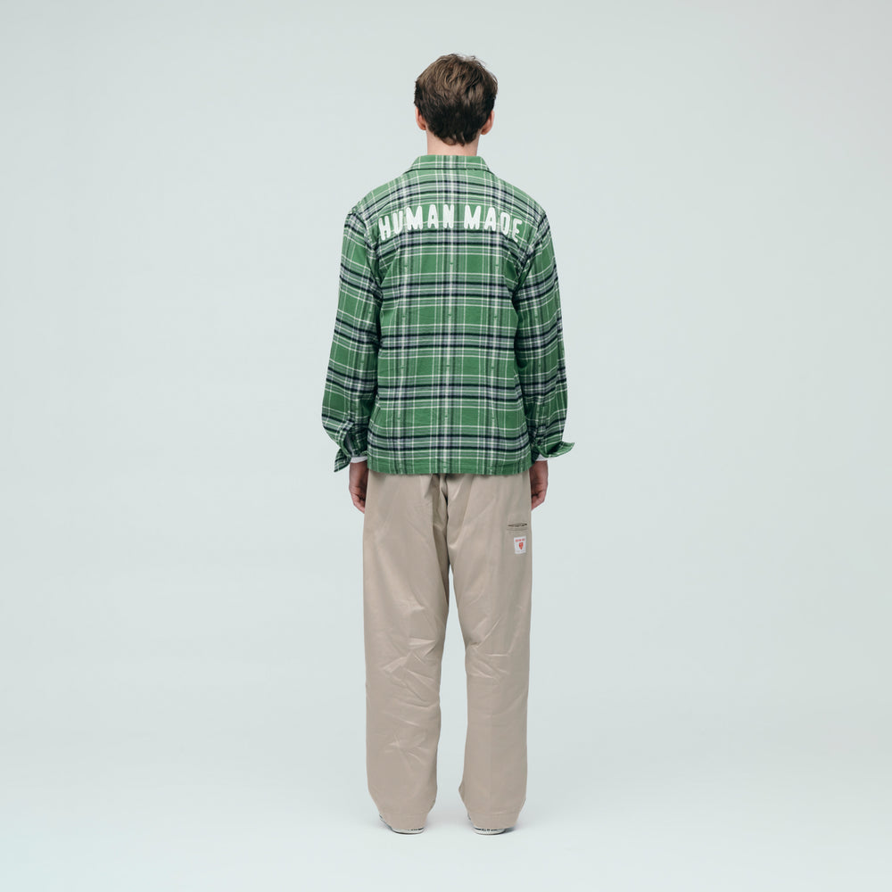 HUMAN MADE FLANNEL CHECK SHIRT 
