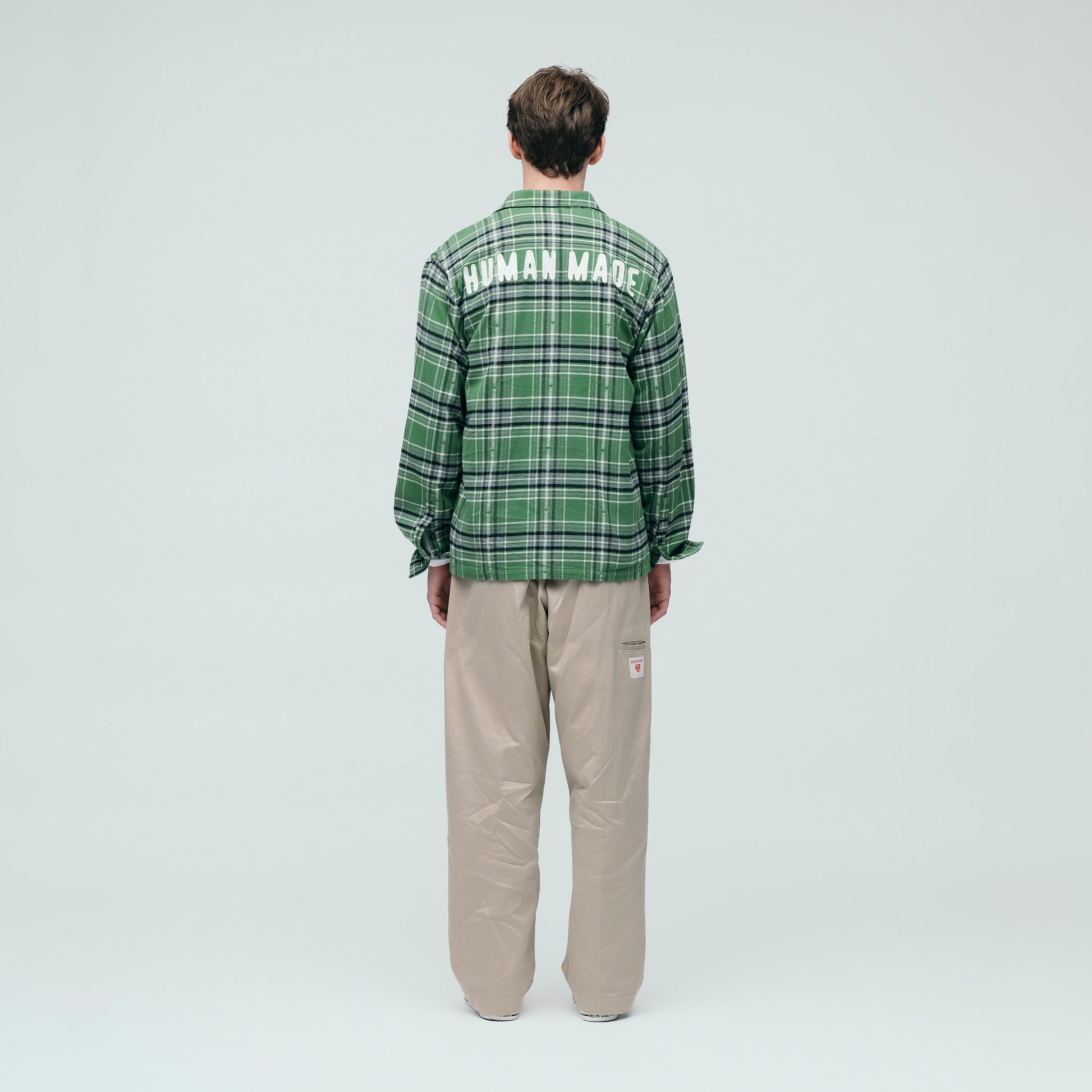 HUMAN MADE FLANNEL CHECK SHIRT 