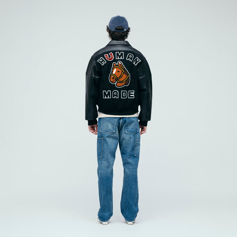 HUMAN MADE STADIUM JACKET BK-2