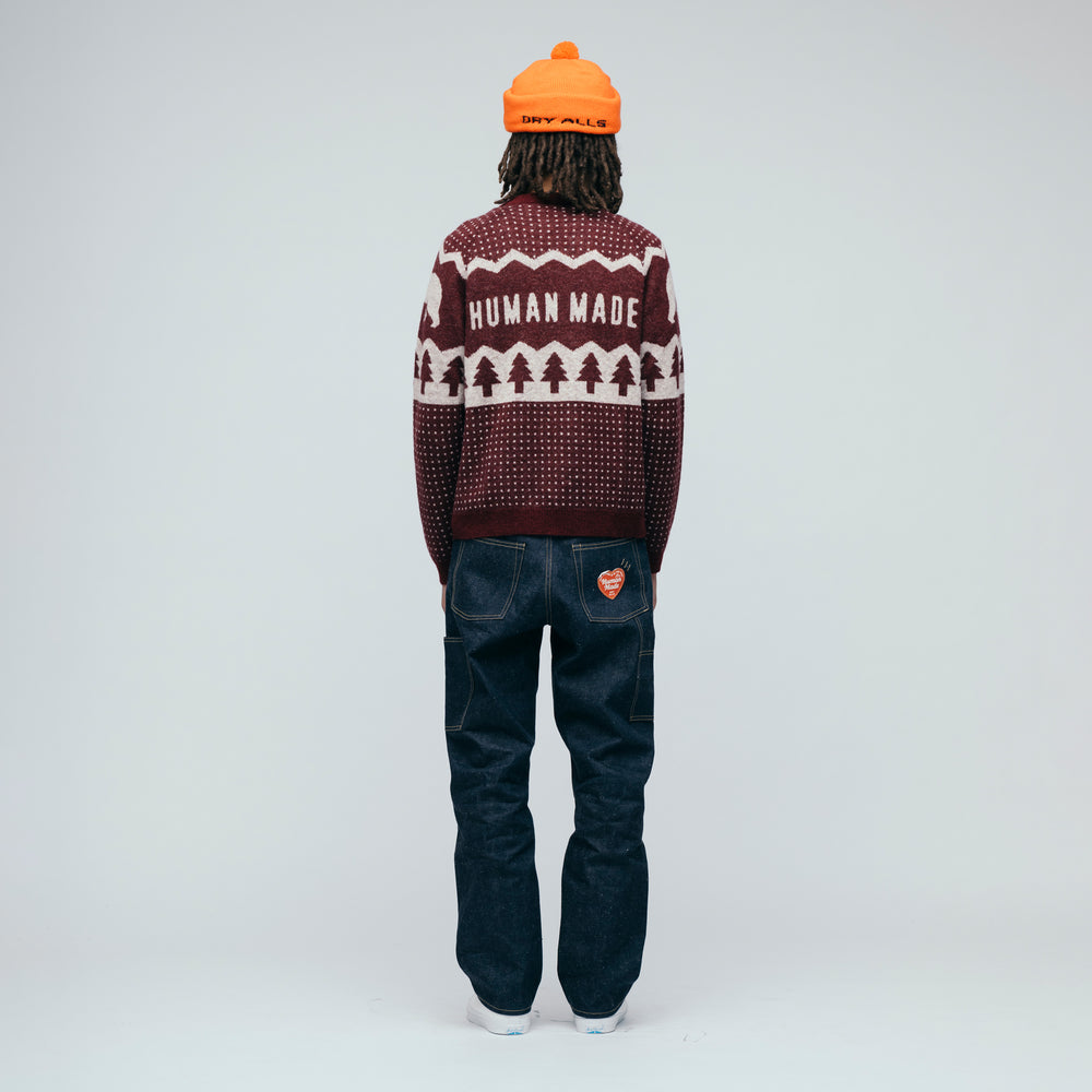 HUMAN MADE POLAR BEAR KNIT SWEATER BD-2
